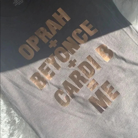 ON Fire Gray/Rose Gold Oprah Beyonce Cardi B Me - Picture 2 of 7